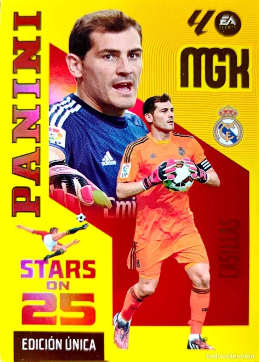 Cromos de f&uacute;tbol: 428 Iker Casillas - Real Madrid - EDICION UNICA - PANINI Megacracks MGK 2026 2027 26 27