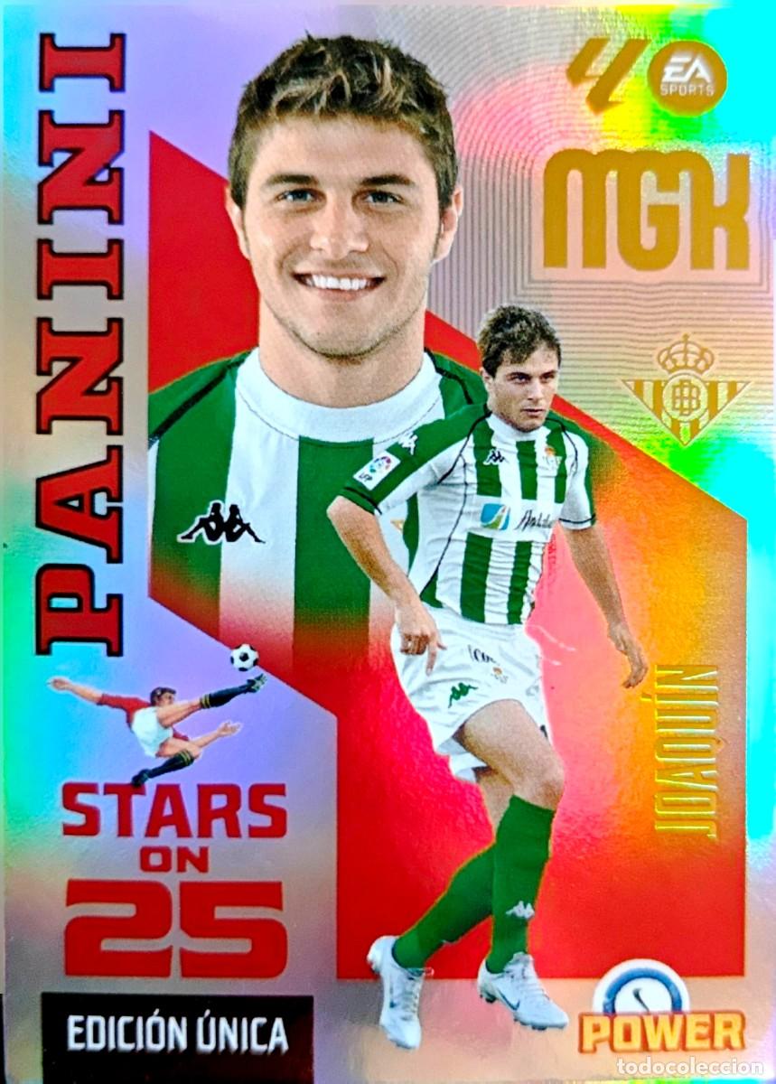 Cromos de f&uacute;tbol: 431 P 431P Joaquin - Real Betis - POWER EDICION UNICA - PANINI Megacracks MGK 2026 2027 26 27