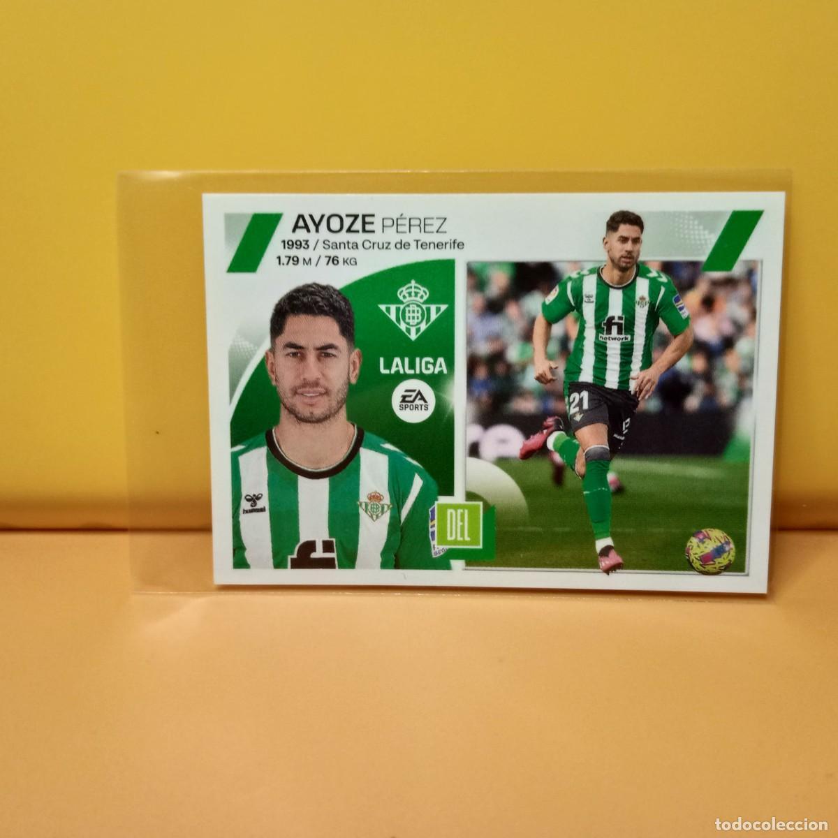 Cromos de f&uacute;tbol: EDICIONES ESTE 2023 2024 23 24 REAL BETIS AYOZE 19