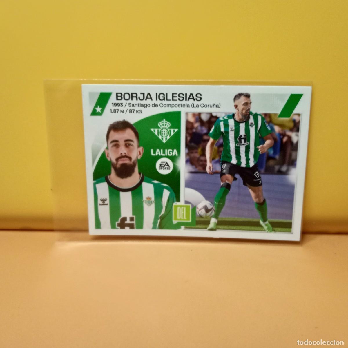 Cromos de f&uacute;tbol: EDICIONES ESTE 2023 2024 23 24 REAL BETIS BORJA IGLESIAS 20