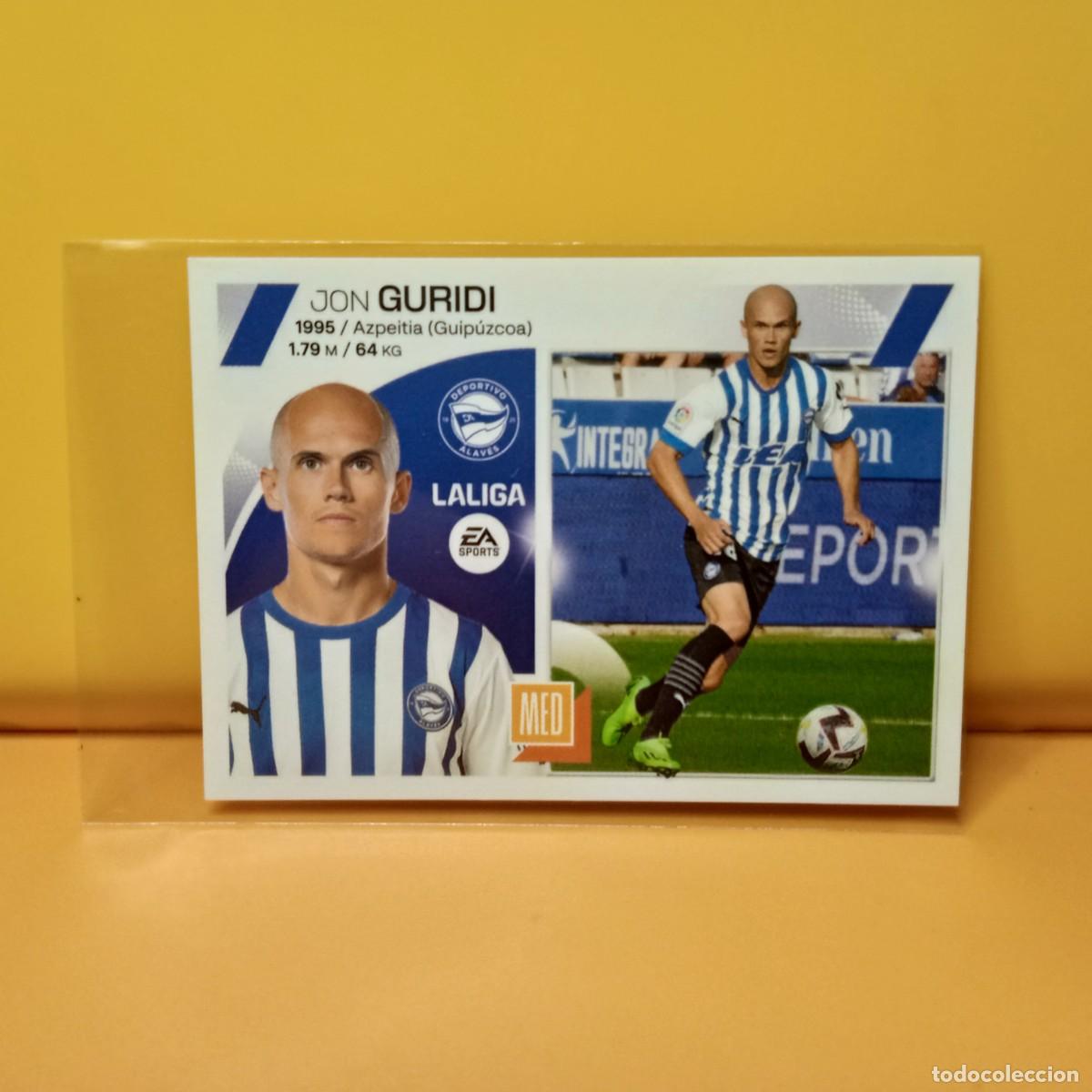 Cromos de f&uacute;tbol: EDICIONES ESTE 2023 2024 23 24 DEPORTIVOALAV&Eacute;S GURIDI 14