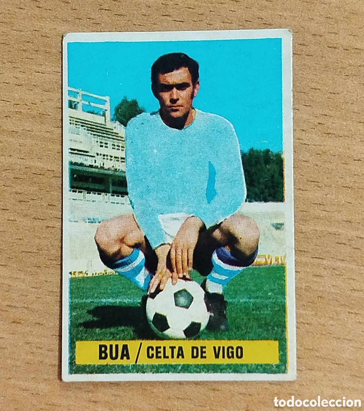 Cromos de f&uacute;tbol: SIN PEGAR FICHAJES 4 BUA CELTA DE VIGO 74 75 1974 1975 ESTE CROMO NUNCA PEGADO FICHAJE