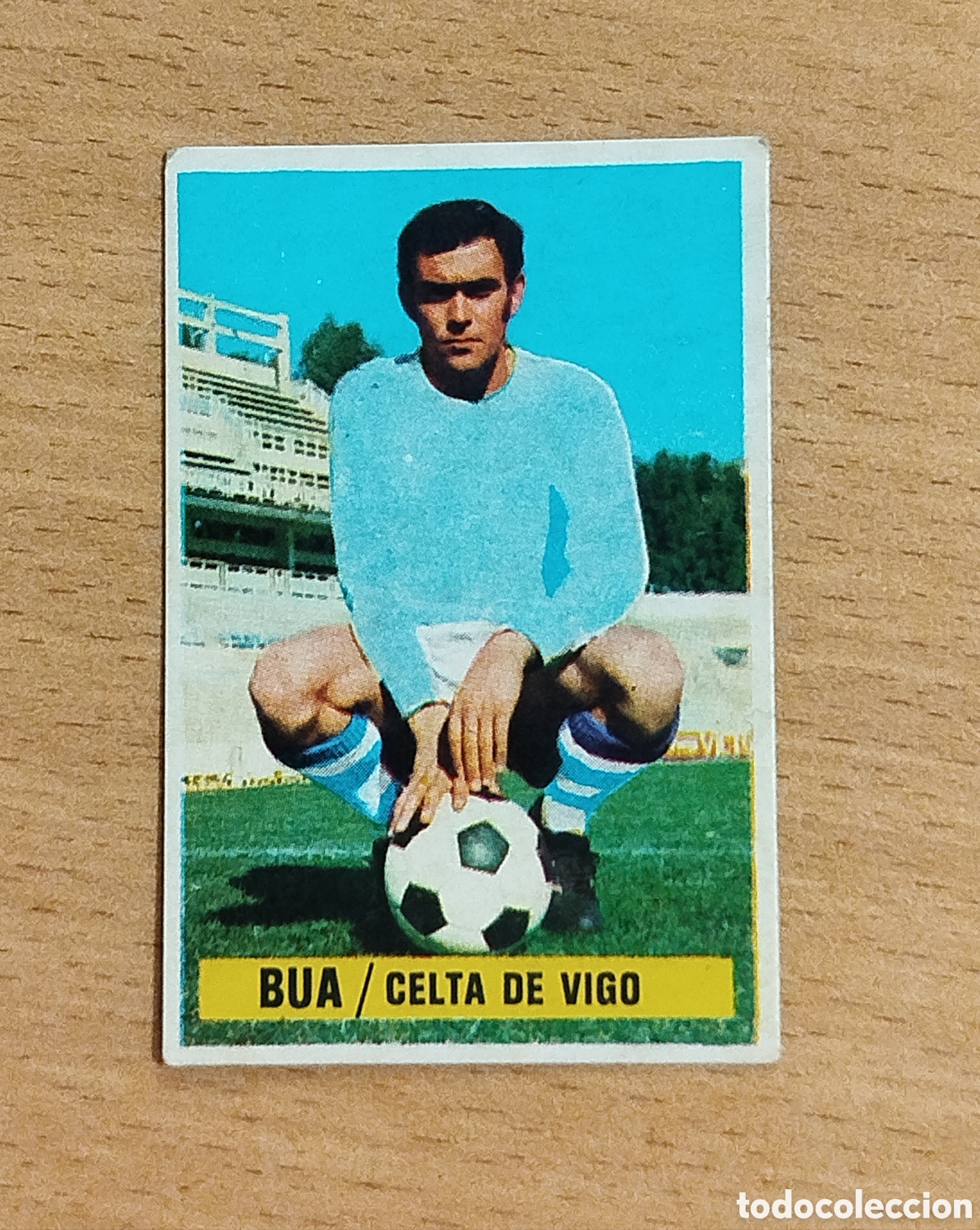 Cromos de f&uacute;tbol: SIN PEGAR FICHAJES 4 BUA CELTA DE VIGO 74 75 1974 1975 ESTE CROMO NUNCA PEGADO FICHAJE