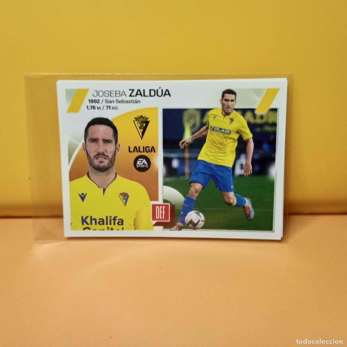 Cromos de f&uacute;tbol: EDICIONES ESTE 2023 2024 23 24 CADIZ CF ZALD&Uacute;A 5B 5 B
