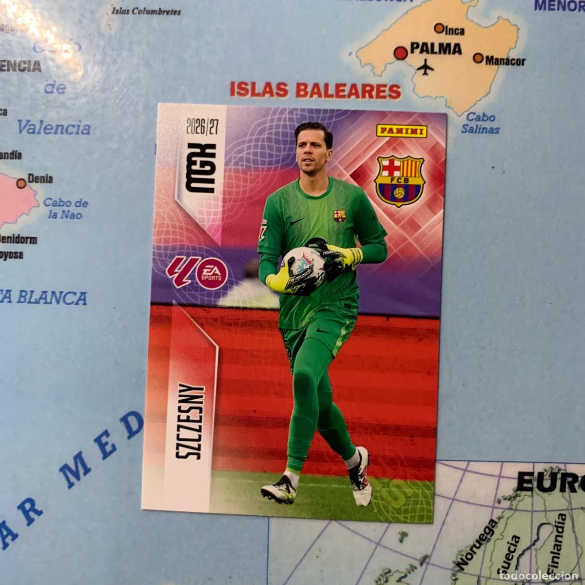Cromos de f&uacute;tbol: Szczesny n&uacute;mero 75 del Barcelona megacracks 26-27 2026-2027
