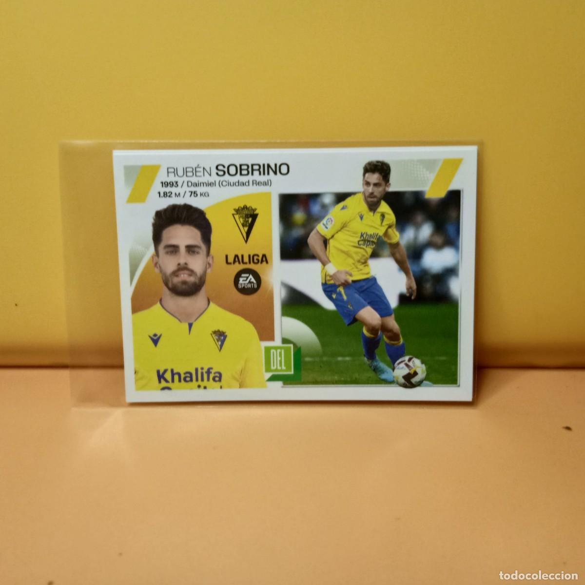 Cromos de f&uacute;tbol: EDICIONES ESTE 2023 2024 23 24 CADIZ CF SOBRINO 18