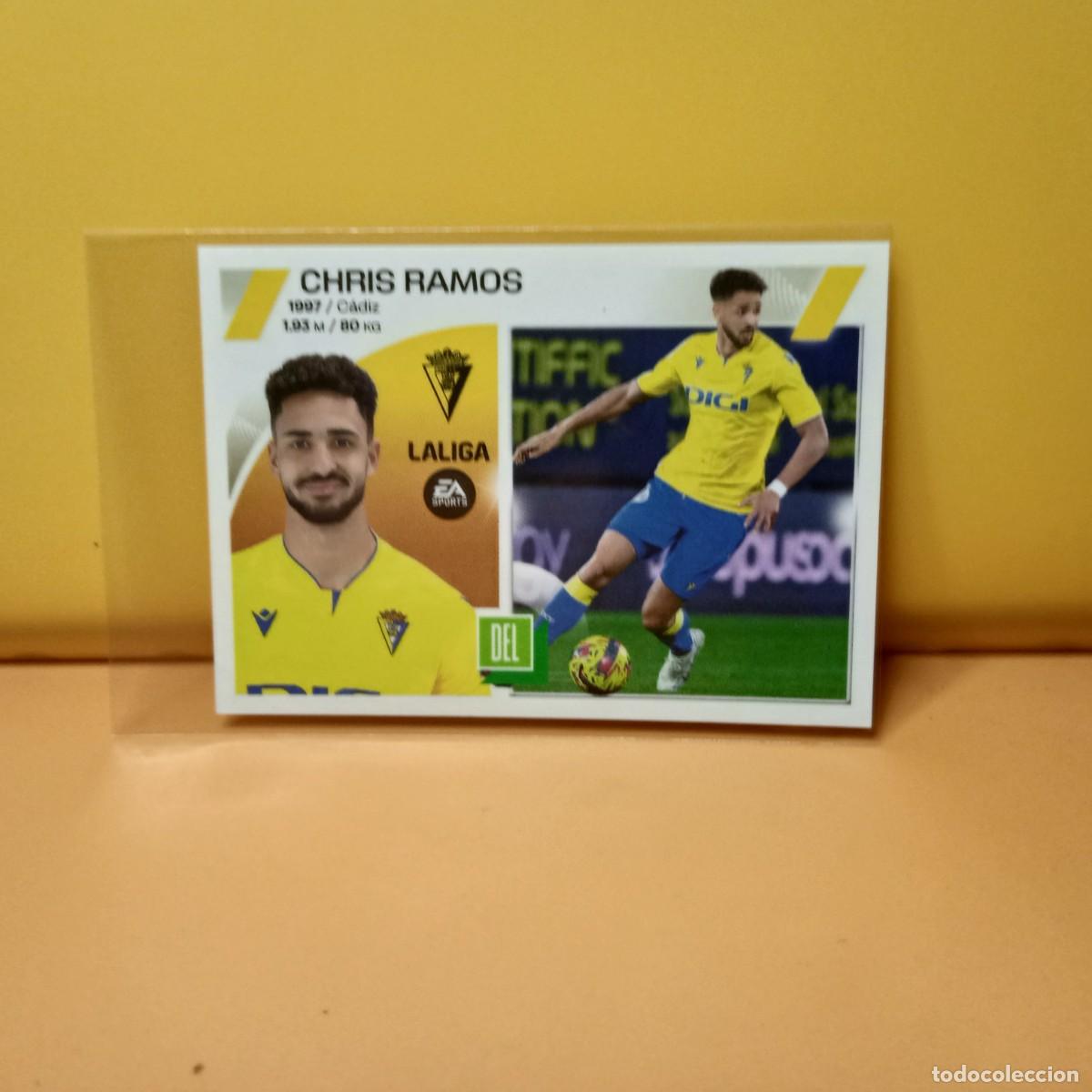 Cromos de f&uacute;tbol: EDICIONES ESTE 2023 2024 23 24 CADIZ CF CHRIS RAMOS 19 BIS (COLOCA) 3&ordf; EDICI&Oacute;N