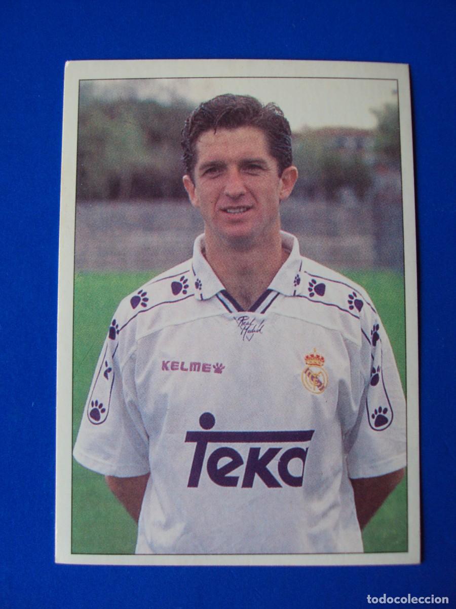 Cromos de f&uacute;tbol: CROMO N&ordm; 187 CHENDO &Aacute;LBUM COLECCI&Oacute;N REAL MADRID 95 96 1995 1996 PANINI NUNCA PEGADO