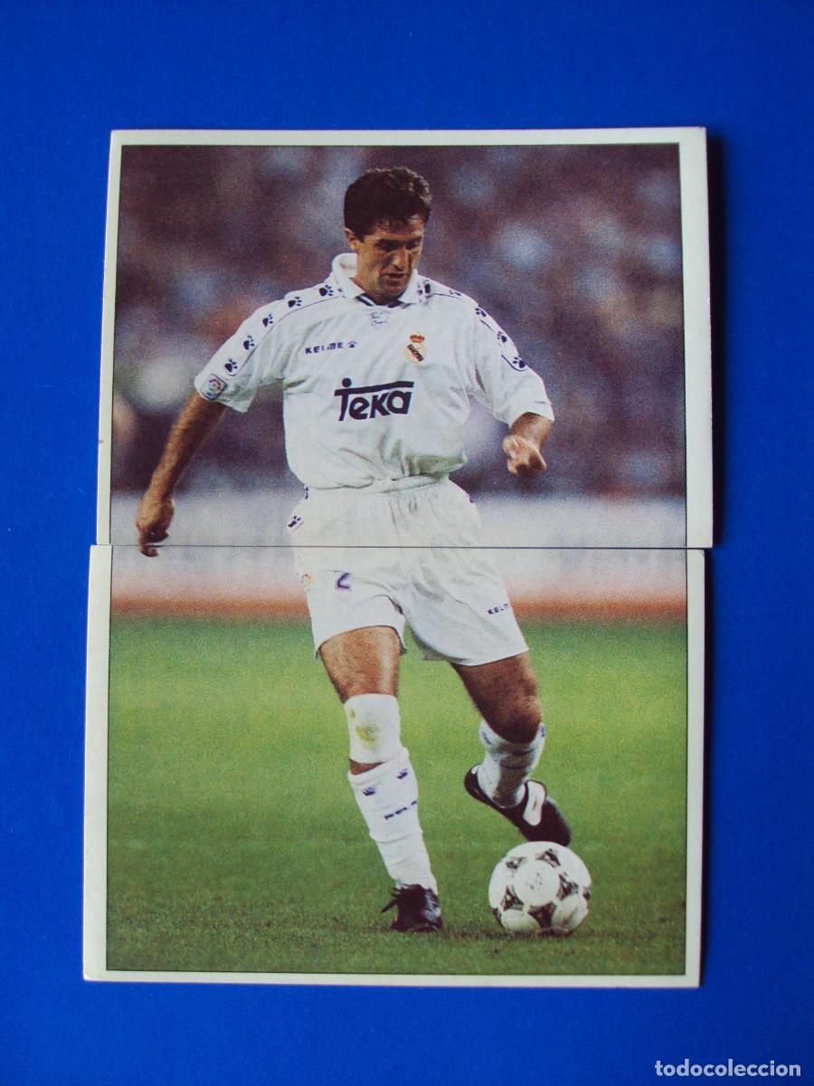 Cromos de Futebol: CROMOS N&ordm; 188 189 CHENDO &Aacute;LBUM COLECCI&Oacute;N REAL MADRID 95 96 1995 1996 PANINI NUNCA PEGADO