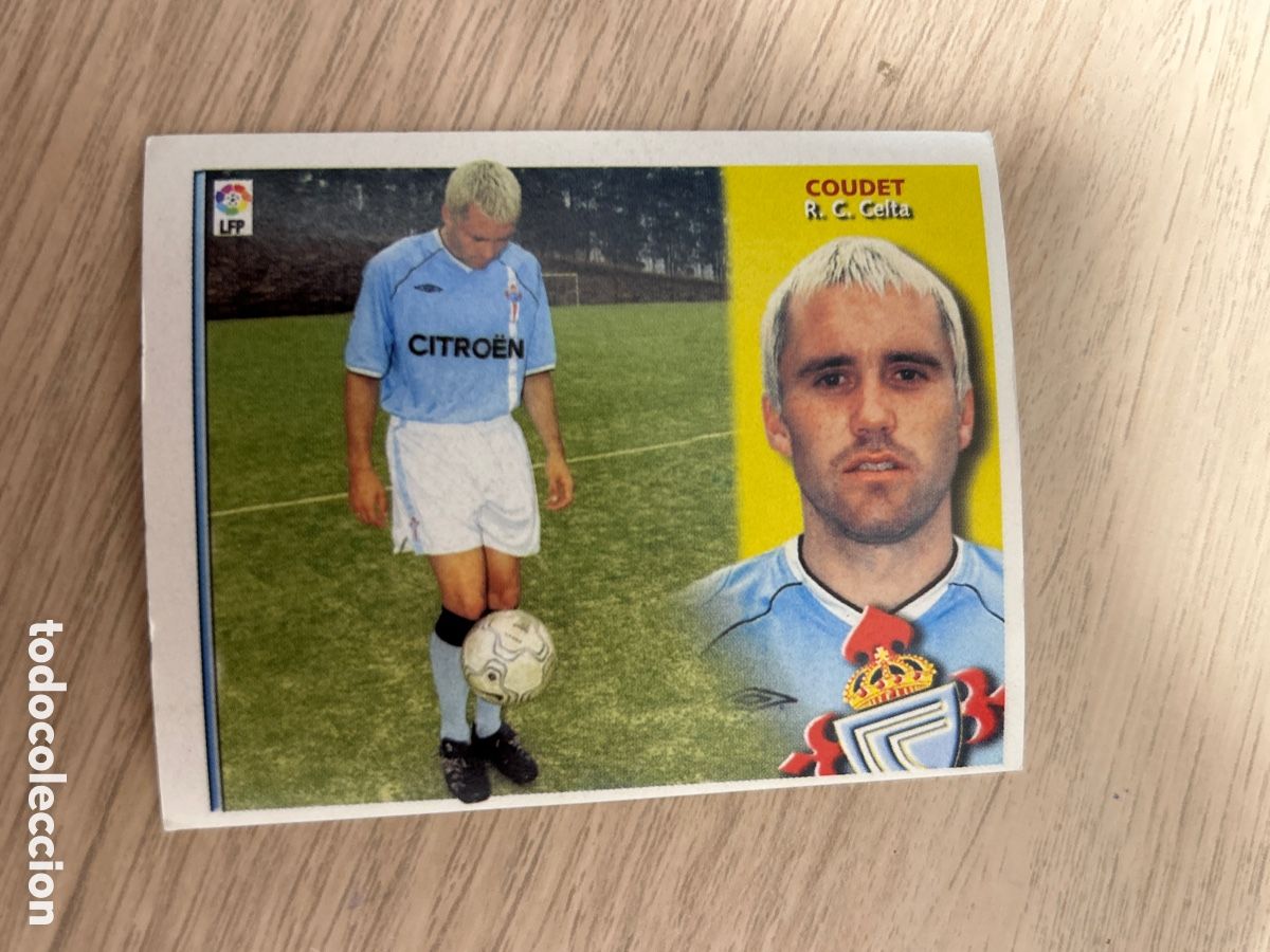 Cromos de Futebol: COUDET CELTA FICHAJE 3 BIS LIGA ESTE 2002 2003 02 03 NUNCA PEGADO SIN PEGAR