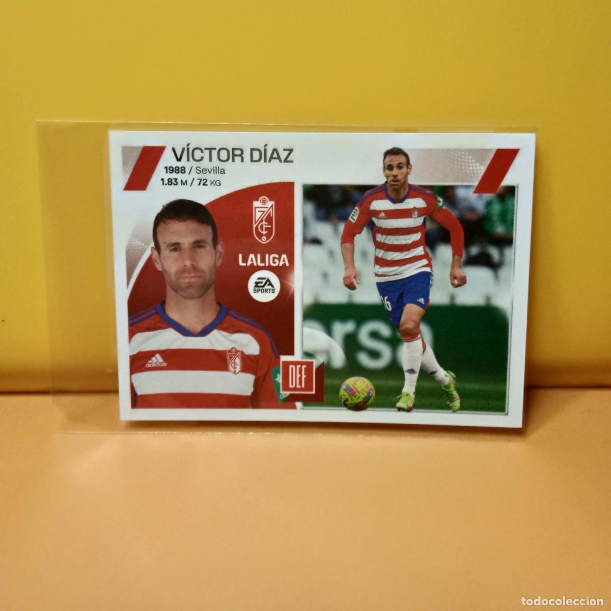 Cromos de f&uacute;tbol: EDICIONES ESTE 2023 2024 23 24 GRANADA C.F V&Iacute;CTOR D&Iacute;AZ 7