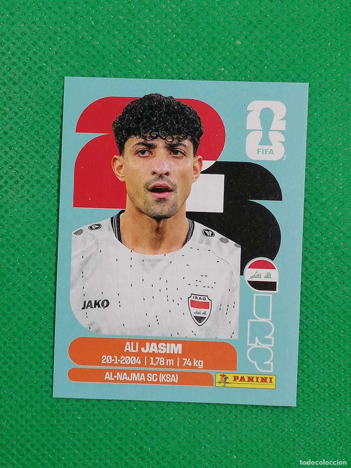 Cromos de f&uacute;tbol: IRQ 12 IRQ12 ALI JASIM IRAQ ⚽ PANINI FIFA MUNDIAL WORLD CUP 26 2026 STICKER ⚽