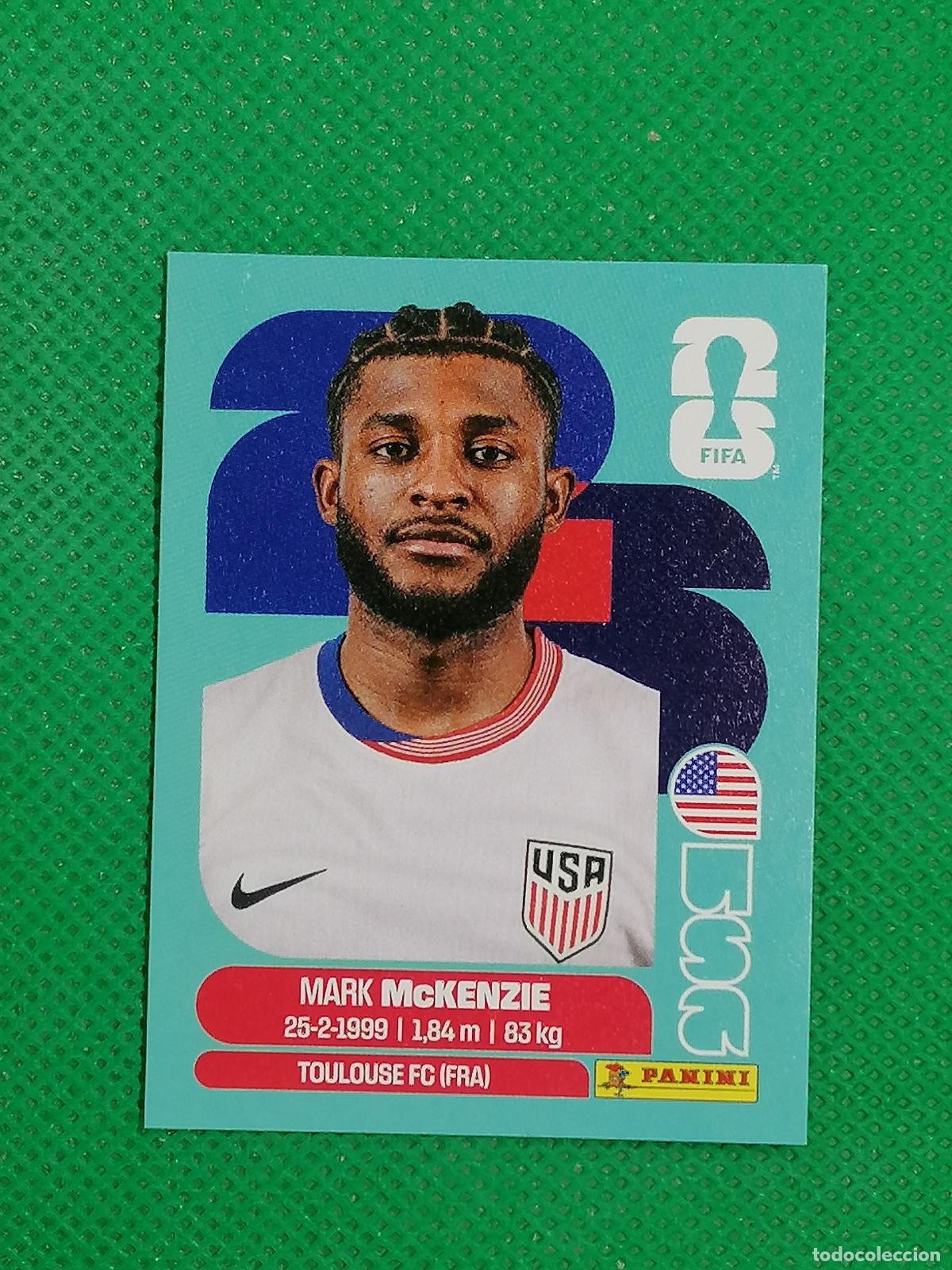 Cromos de f&uacute;tbol: USA 5 USA5 MARK MCKENZIE USA ⚽ PANINI FIFA MUNDIAL WORLD CUP 26 2026 STICKER ⚽