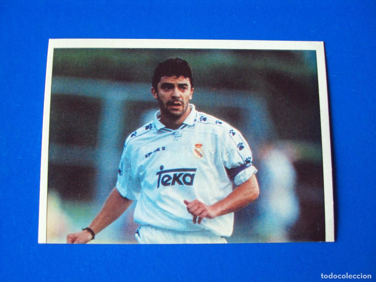 Cromos de Futebol: CROMO N&ordm; 194 MANOLO SANCHIS &Aacute;LBUM COLECCI&Oacute;N REAL MADRID 95 96 1995 1996 PANINI NUNCA PEGADO