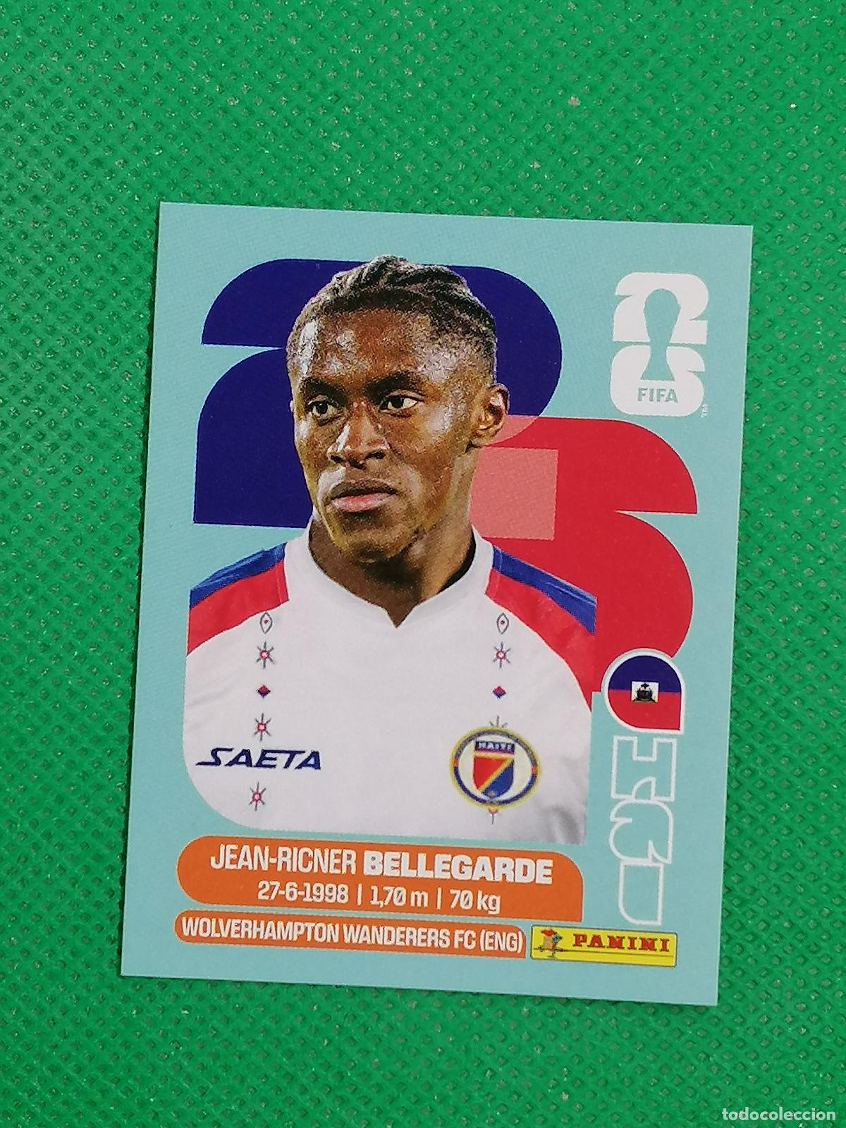 Cromos de f&uacute;tbol: HAI 12 HAI12 JEAN RICNER BELLEGARDE HAITI ⚽ PANINI FIFA MUNDIAL WORLD CUP 26 2026 STICKER ⚽
