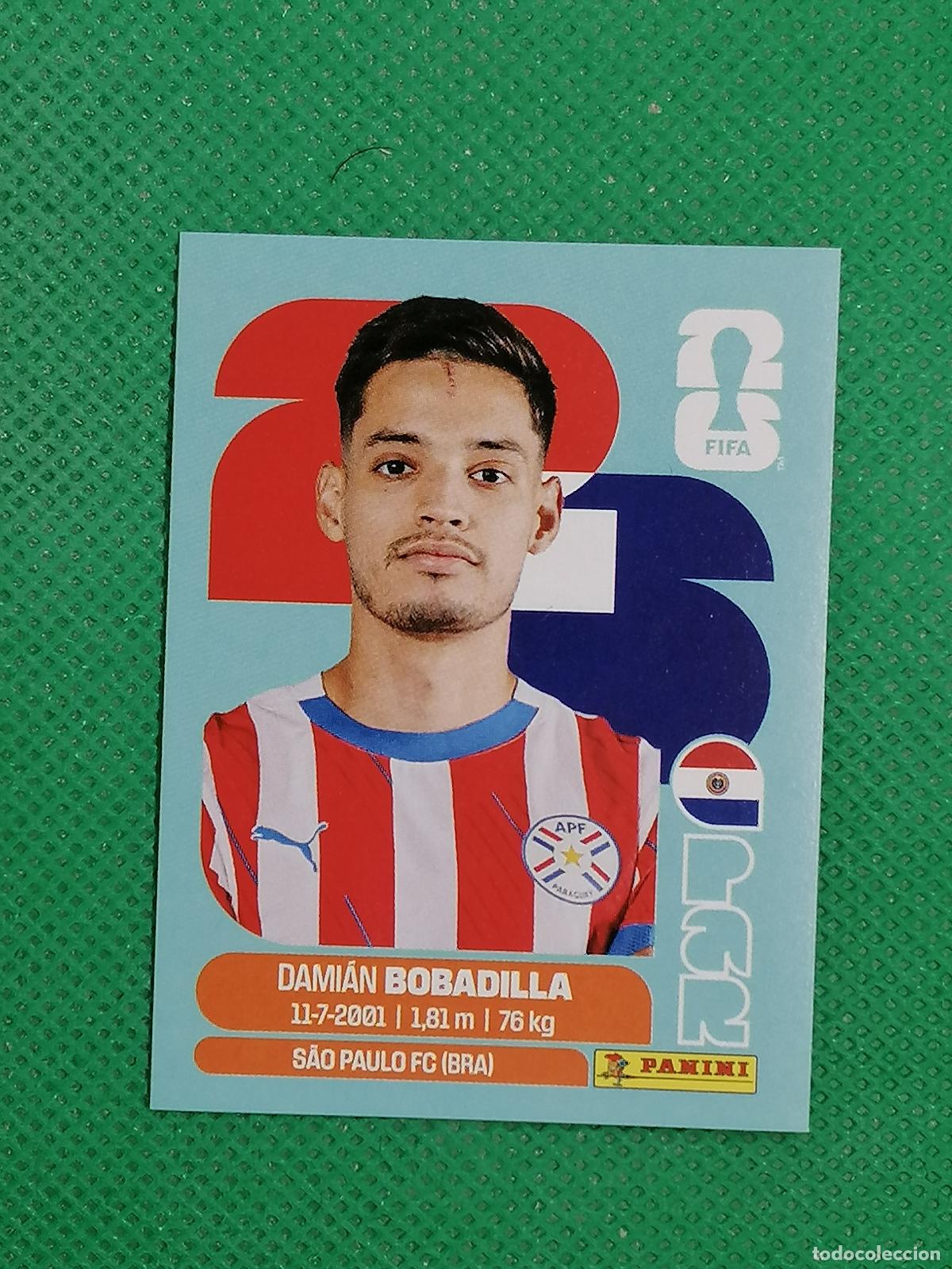 Cromos de f&uacute;tbol: PAR 11 PAR11 DAMIAN BOBADILLA PARAGUAY ⚽ PANINI FIFA MUNDIAL WORLD CUP 26 2026 STICKER ⚽