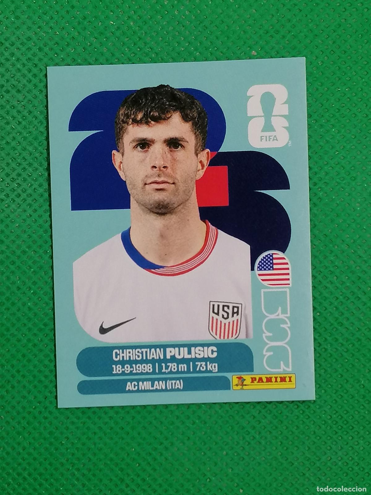 Cromos de f&uacute;tbol: USA 16 USA16 CHRISTIAN PULISIC USA ⚽ PANINI FIFA MUNDIAL WORLD CUP 26 2026 STICKER ⚽