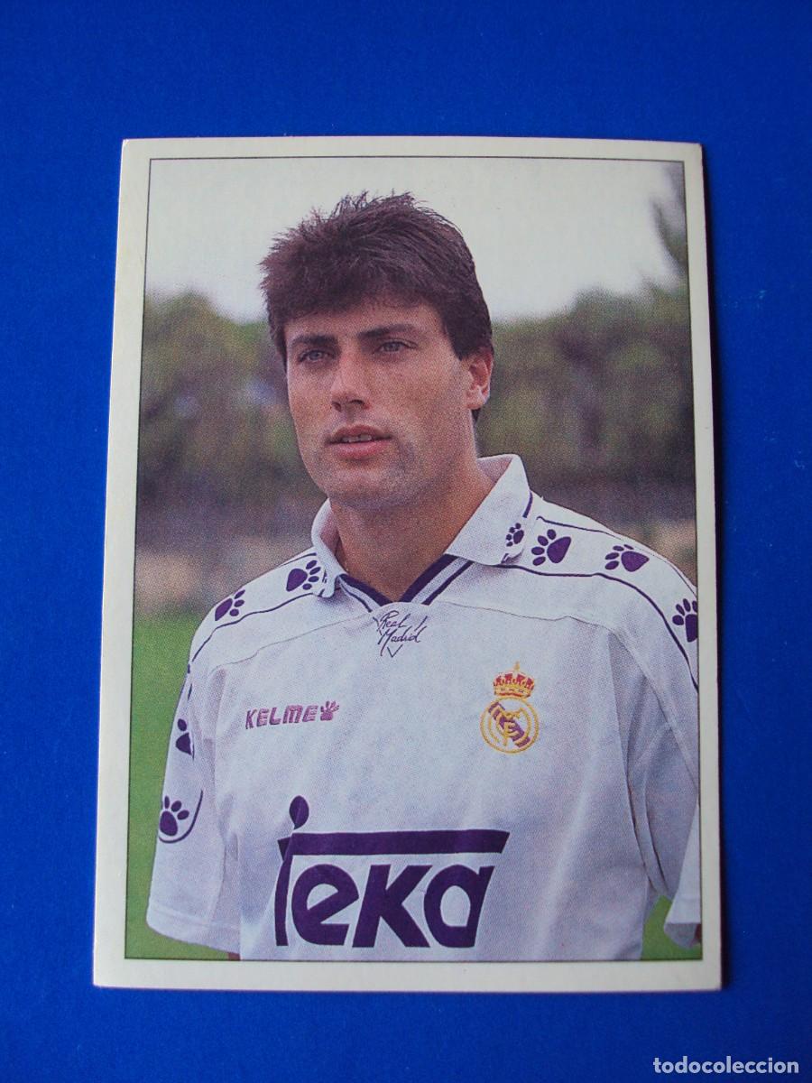 Cromos de Futebol: CROMO N&ordm; 199 NANDO &Aacute;LBUM COLECCI&Oacute;N REAL MADRID 95 96 1995 1996 PANINI NUNCA PEGADO