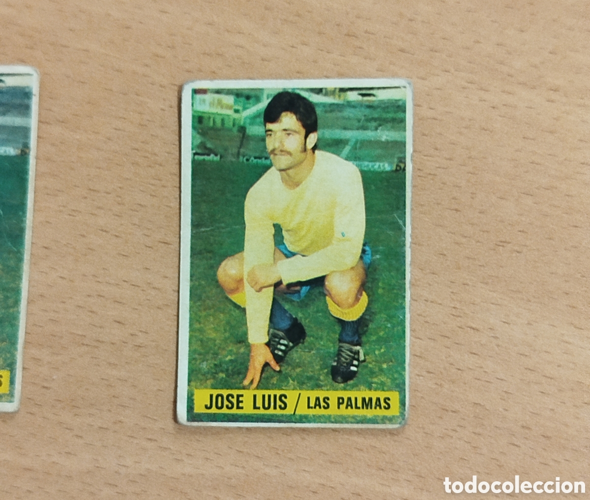 Cromos de f&uacute;tbol: SIN PEGAR COLOCA JOS&Eacute; LUIS LAS PALMAS 74 75 1974 1975 EDICIONES ESTE CROMO NUNCA PEGADO