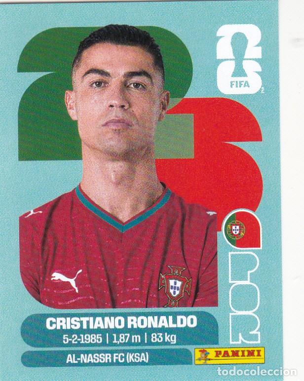 Cromos de f&uacute;tbol: FIFA WORLD CUP 2026 * CRISTIANO RONALDO N&ordm; 15 * DE PORTUGAL - NUEVO DE SOBRE (A-18)