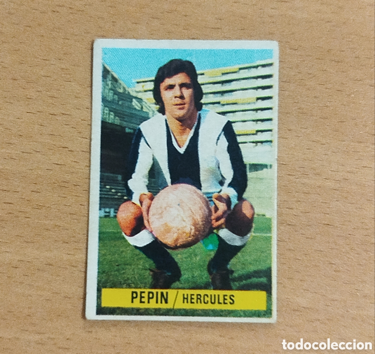Cromos de f&uacute;tbol: SIN PEGAR COLOCA PEPIN H&Eacute;RCULES 74 75 1974 1975 EDICIONES ESTE CROMO NUNCA PEGADO