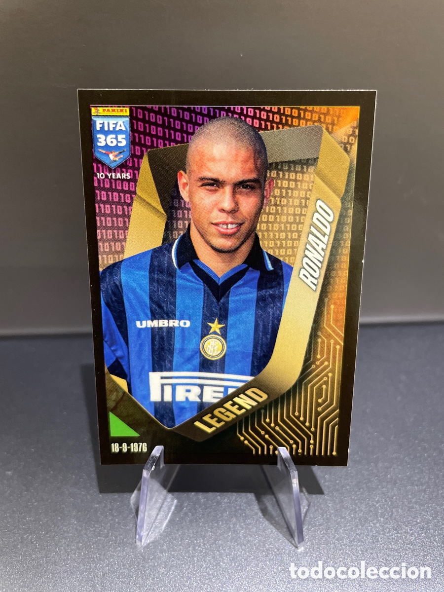 Figurine di Calcio: Ronaldo 18 Legend Panini FIFA 365 10 Years 2025 Inter de Milan