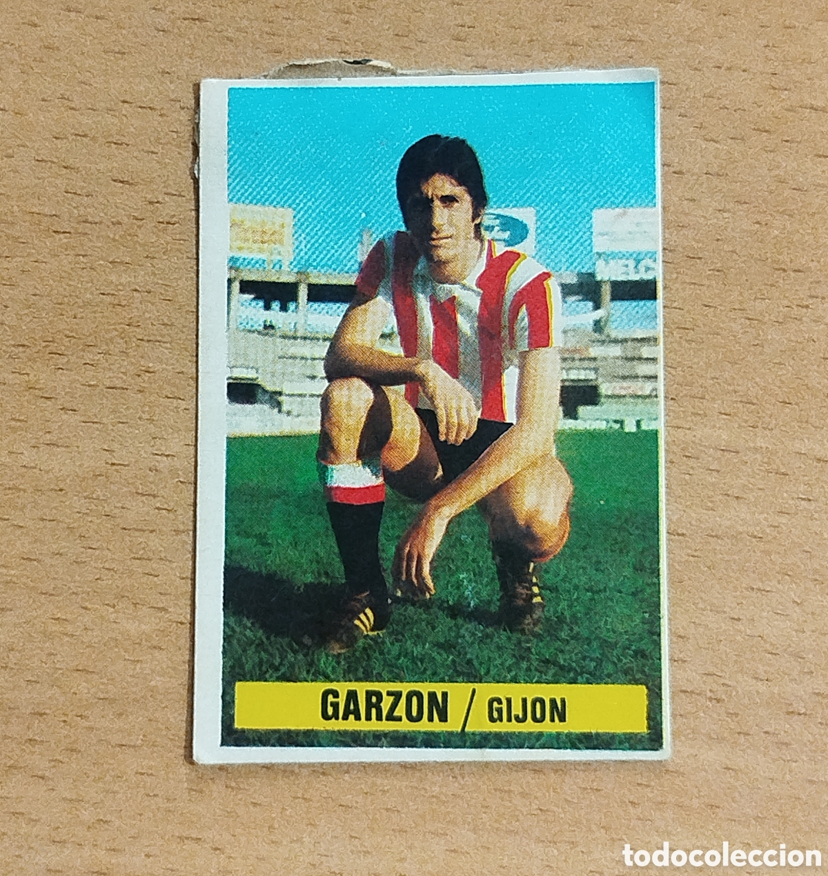 Cromos de f&uacute;tbol: DESPEGADO FICHAJES 11 GARZ&Oacute;N SPORTING DE GIJON 74 75 1974 1975 ESTE CROMO