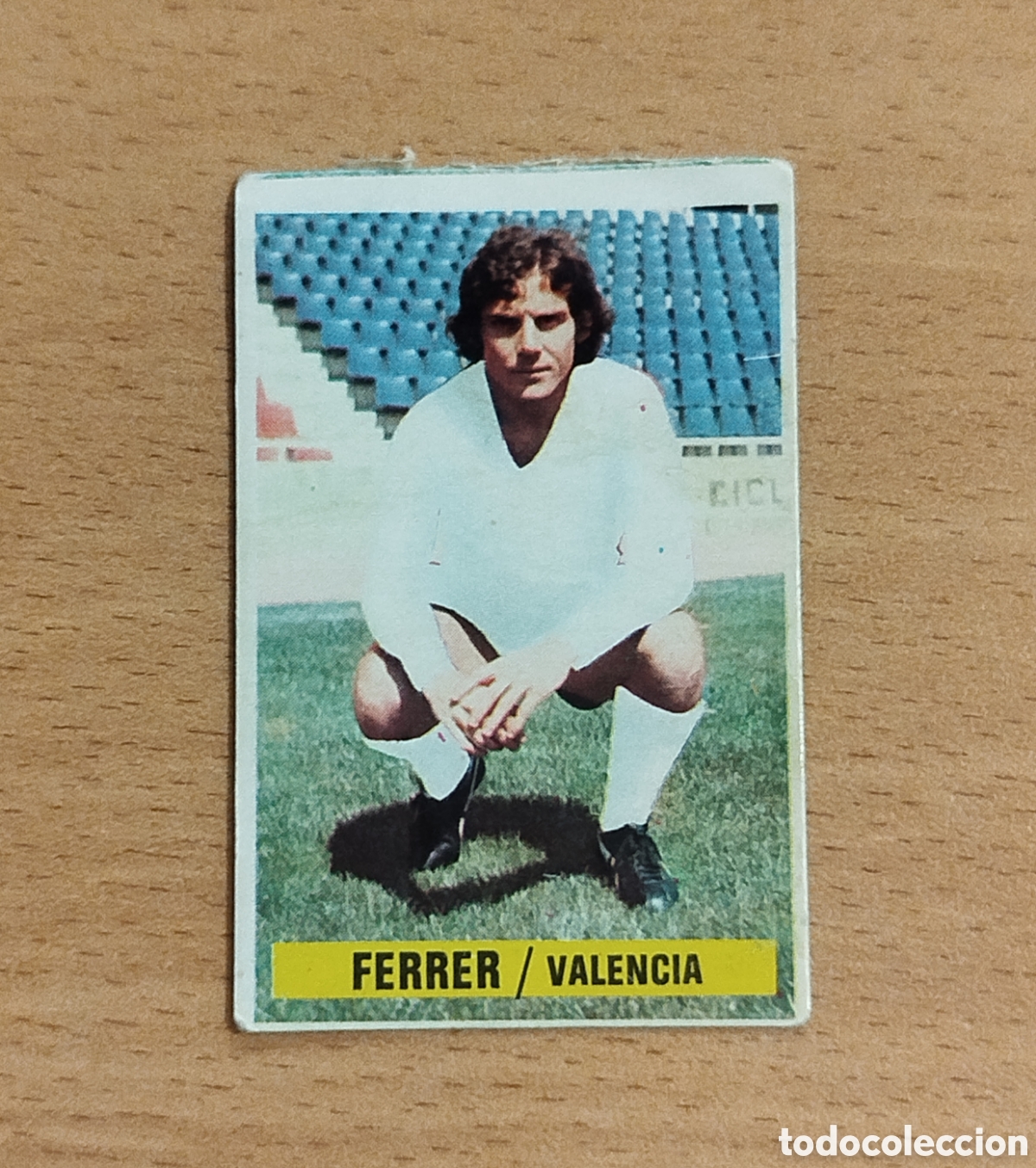 Cromos de f&uacute;tbol: DESPEGADO FICHAJES 8 FERRER VALENCIA 74 75 1974 1975 ESTE CROMO