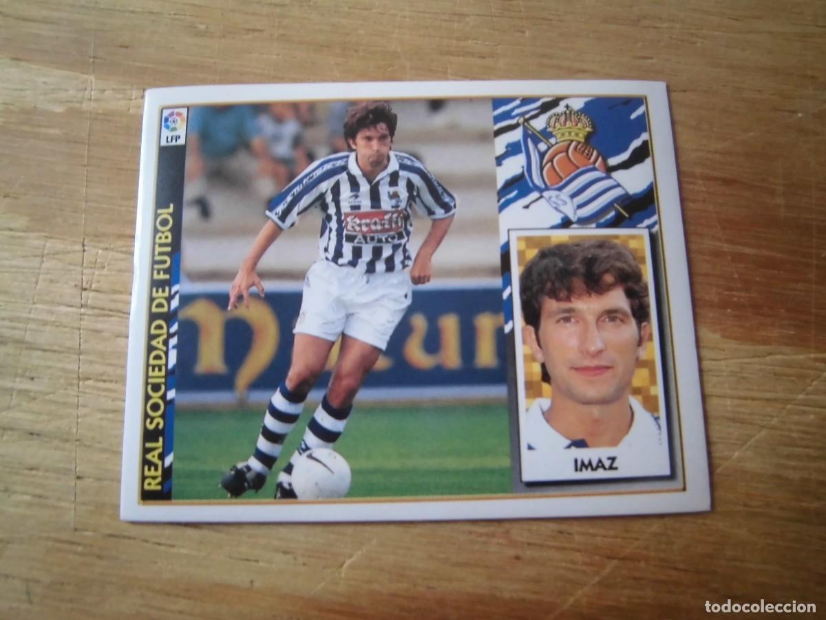 Cromos de f&uacute;tbol: IMAZ REAL SOCIEDAD LIGA 97-98 COLECCIONES ESTE NUEVO DE SOBRE
