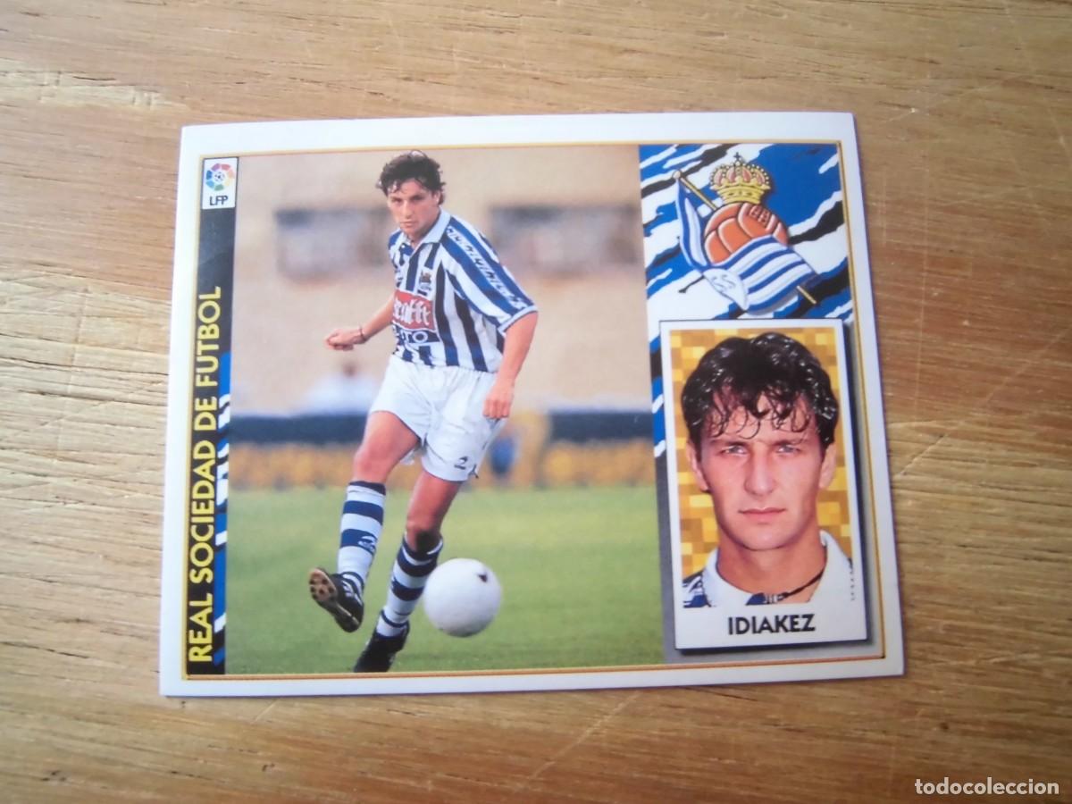 Cromos de f&uacute;tbol: IDIAKEZ REAL SOCIEDAD LIGA 97-98 COLECCIONES ESTE NUEVO DE SOBRE