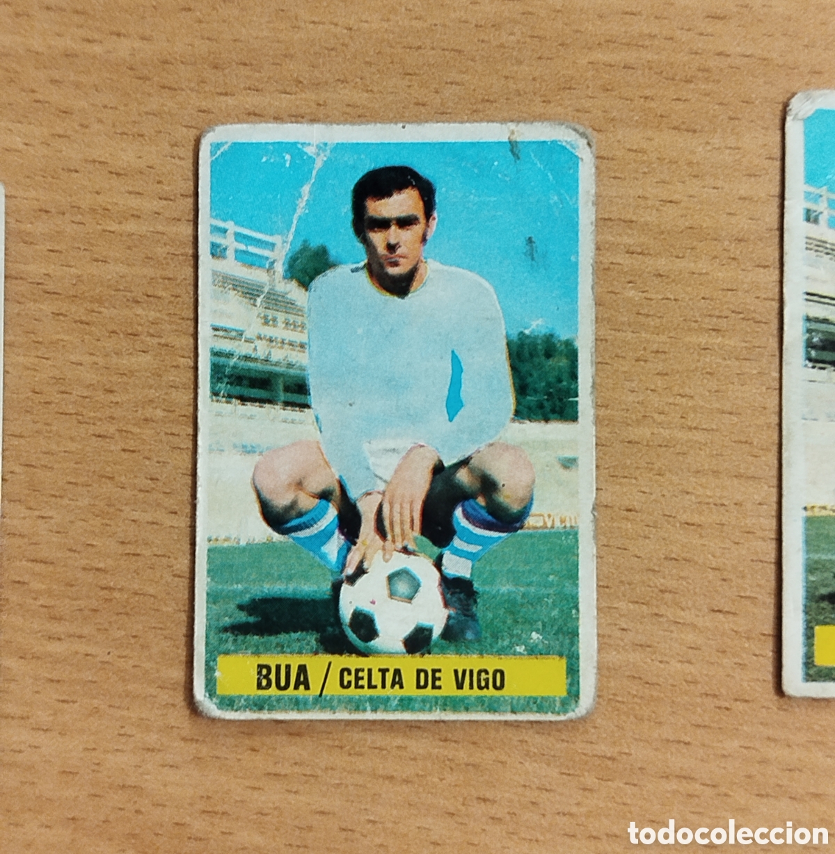 Cromos de f&uacute;tbol: SIN PEGAR FICHAJES 4 BUA CELTA DE VIGO 74 75 1974 1975 ESTE CROMO NUNCA PEGADO FICHAJE