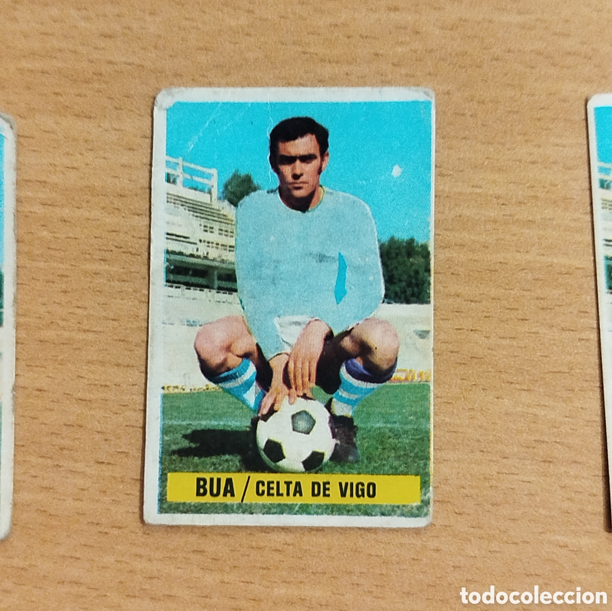 Cromos de f&uacute;tbol: SIN PEGAR FICHAJES 4 BUA CELTA DE VIGO 74 75 1974 1975 ESTE CROMO NUNCA PEGADO FICHAJE