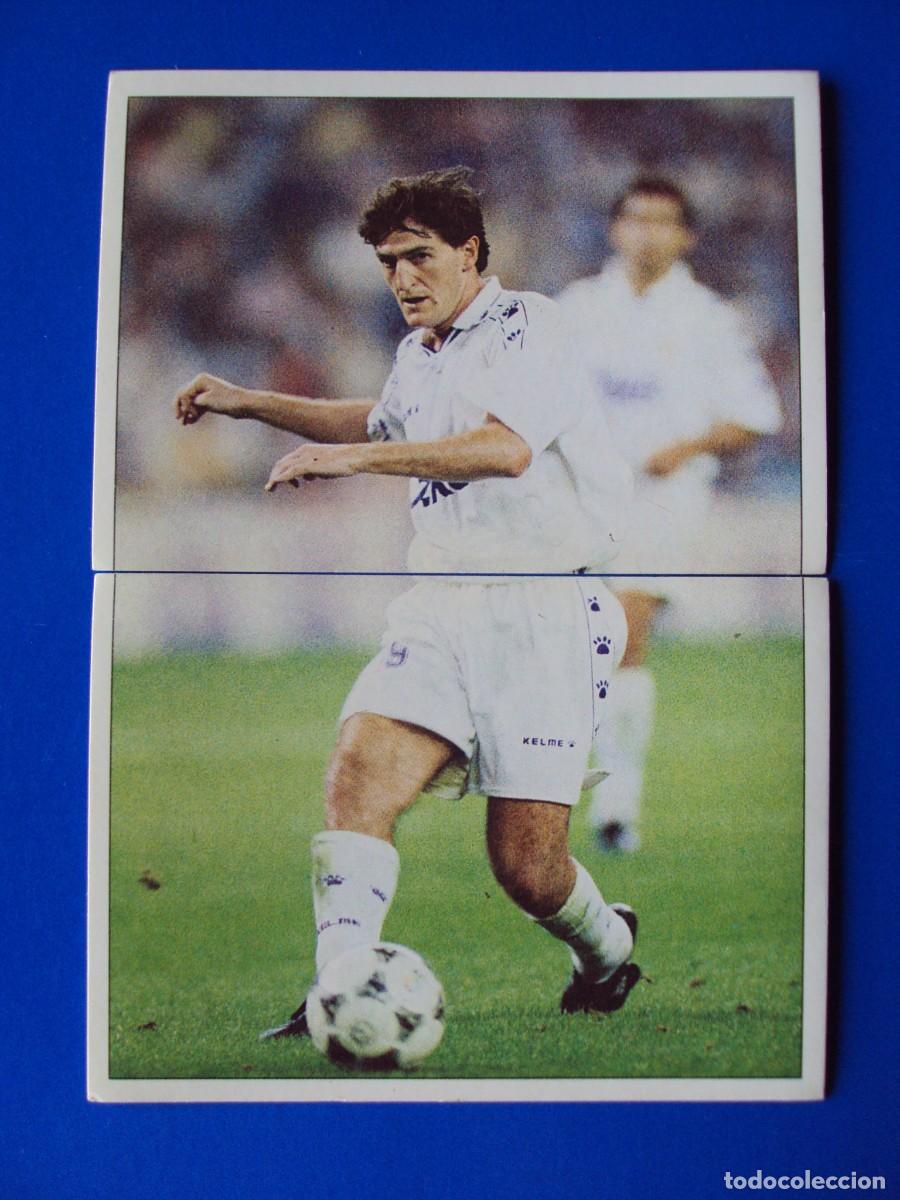 Figurine di Calcio: CROMOS N&ordm; 203 204 MIKEL LASA &Aacute;LBUM COLECCI&Oacute;N REAL MADRID 95 96 1995 1996 PANINI NUNCA PEGADO