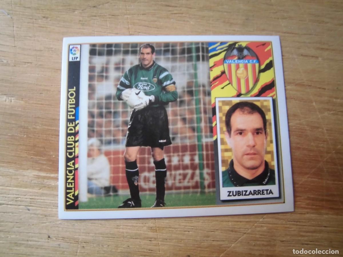Cromos de f&uacute;tbol: ZUBIZARRETA VALENCIA LIGA 97-98 COLECCIONES ESTE NUEVO DE SOBRE