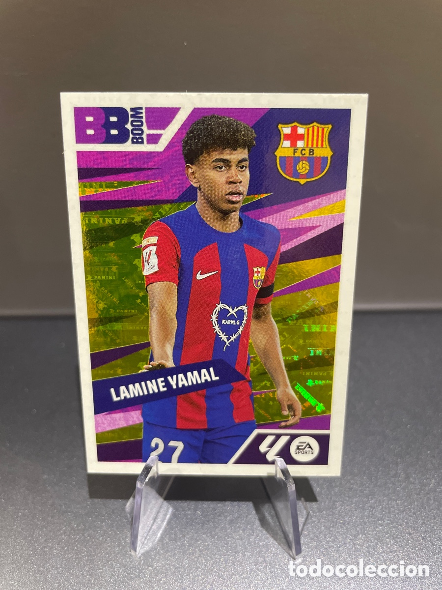 Cromos de f&uacute;tbol: Lamine Yamal 13 Baby Boom Liga Este 2024-25 Panini FC Barcelona