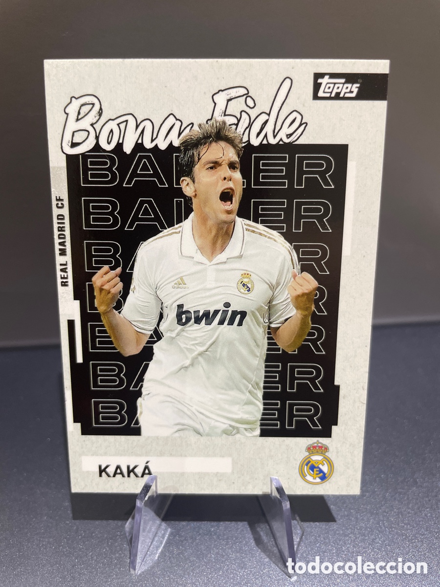 Fu&szlig;ball-Sticker: Kaka 21 Bona Fide Topps Team Set Real Madrid 2025-26