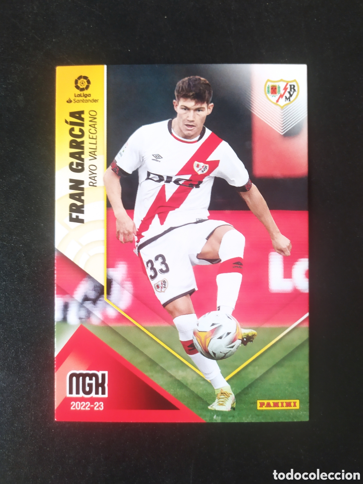 Cromos de f&uacute;tbol: Megacracks 2022 2023 22 23 panini Fran Garc&iacute;a n&deg; 269 Rayo Vallecano