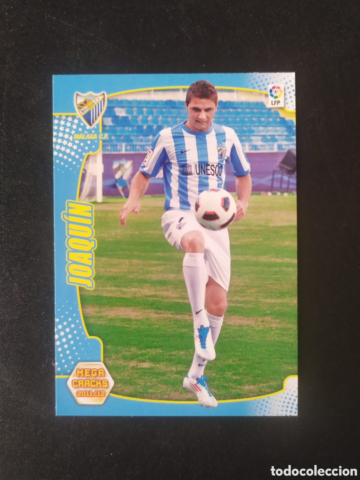 Cromos de f&uacute;tbol: Megacracks 2011 2012 11 12 panini Joaqu&iacute;n fichaje n&ordm; 436 M&aacute;laga