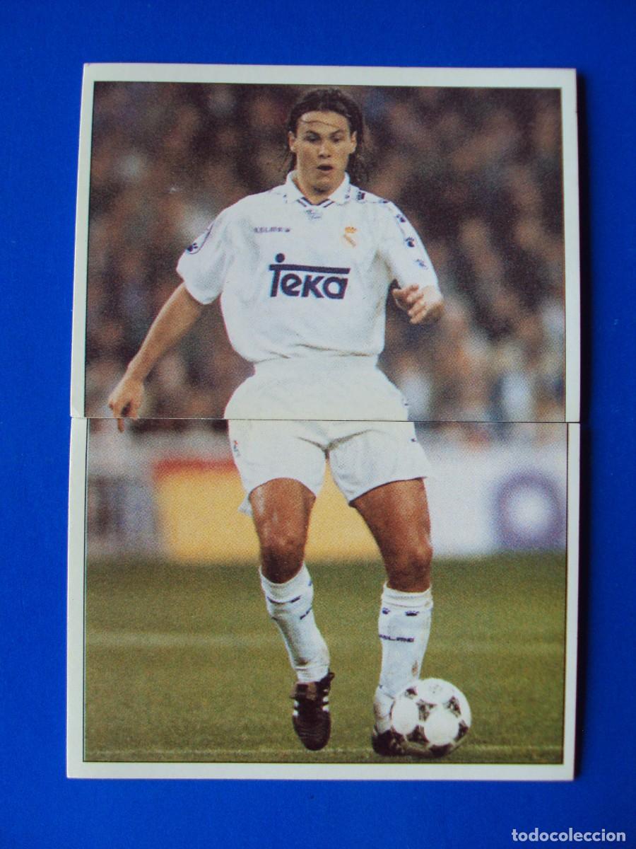 Fu&szlig;ball-Sticker: CROMOS N&ordm; 209 210 FERNANDO REDONDO &Aacute;LBUM COLECCI&Oacute;N REAL MADRID 95 96 1995 1996 PANINI NUNCA PEGADO
