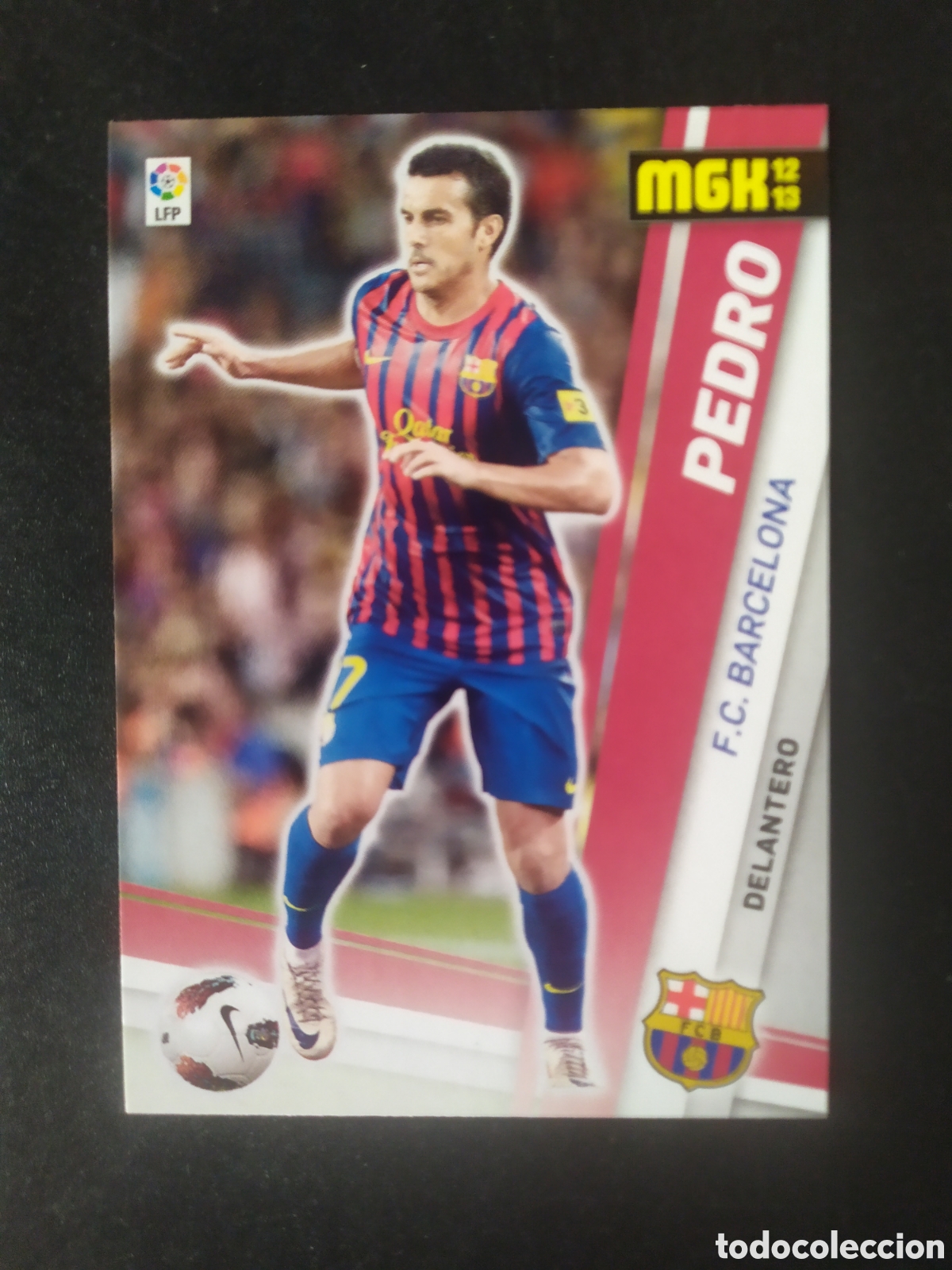 Cromos de f&uacute;tbol: Megacracks 2012 2013 12 13 panini Pedro n&deg; 53 Barcelona