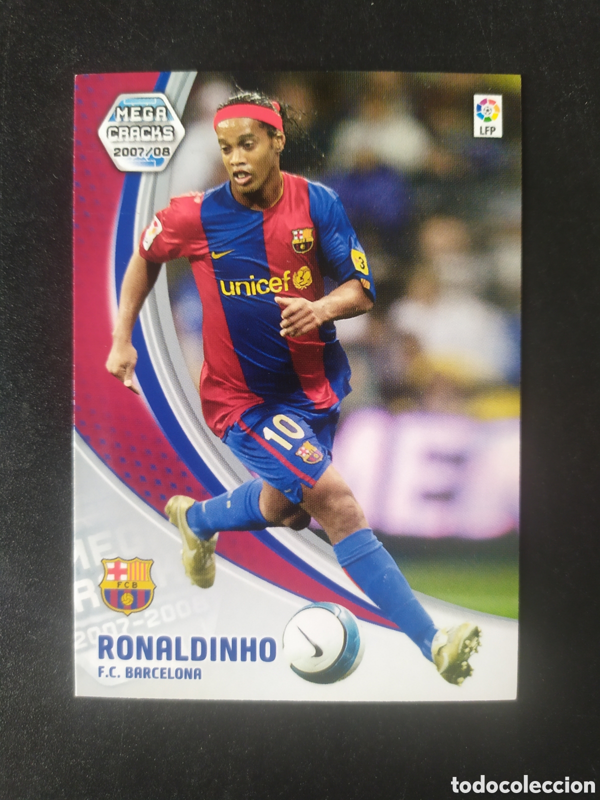 Cromos de f&uacute;tbol: Megacracks 2007 2008 07 08 panini Ronaldinho n&deg; 71 Barcelona