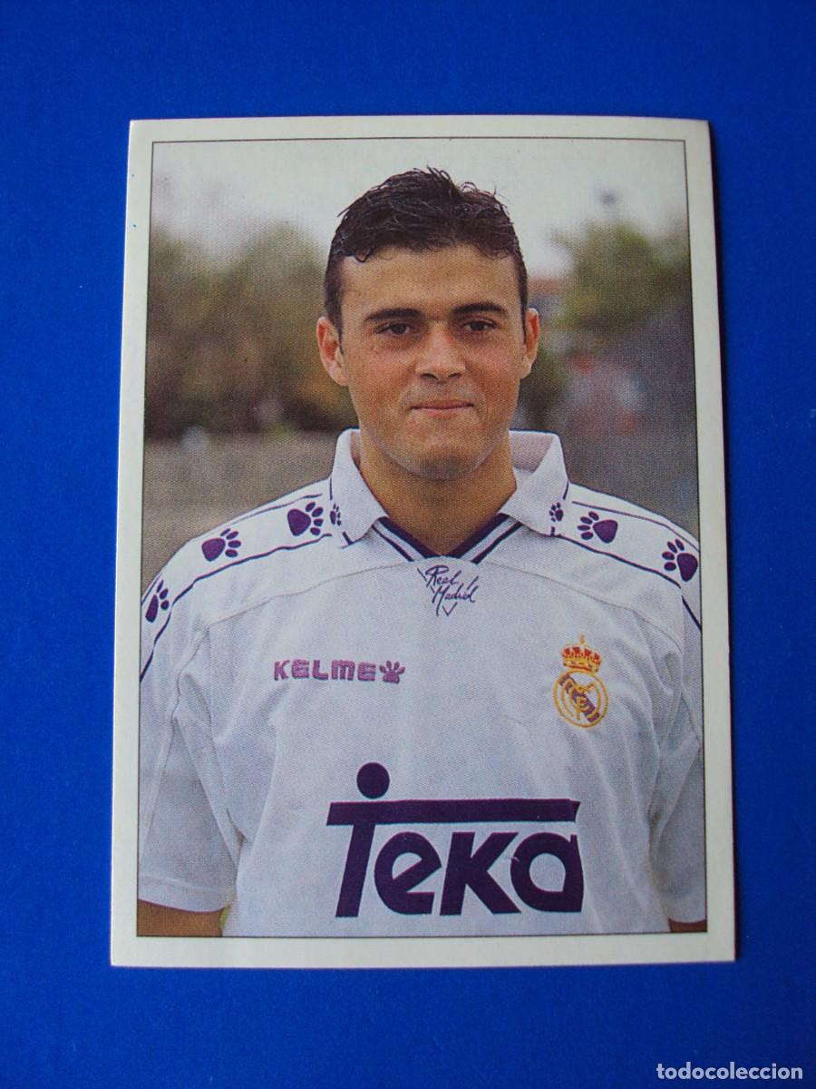 Cromos de Futebol: CROMO N&ordm; 217 LUIS ENRIQUE &Aacute;LBUM COLECCI&Oacute;N REAL MADRID 95 96 1995 1996 PANINI NUNCA PEGADO