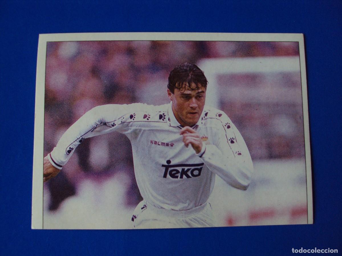 Cromos de Futebol: CROMO N&ordm; 218 LUIS ENRIQUE &Aacute;LBUM COLECCI&Oacute;N REAL MADRID 95 96 1995 1996 PANINI NUNCA PEGADO