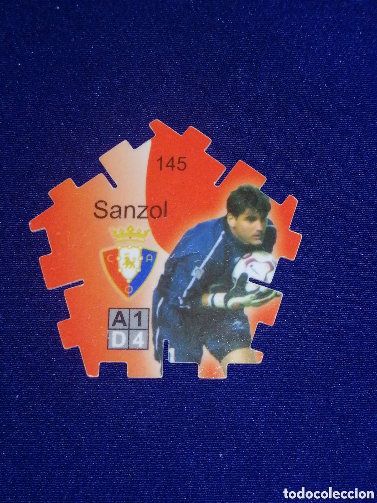 Figurine di Calcio: TRICKS GREFUSA LIGA 2004-2005 CLUB ATL&Eacute;TICO OSASUNA- SANZOL 145