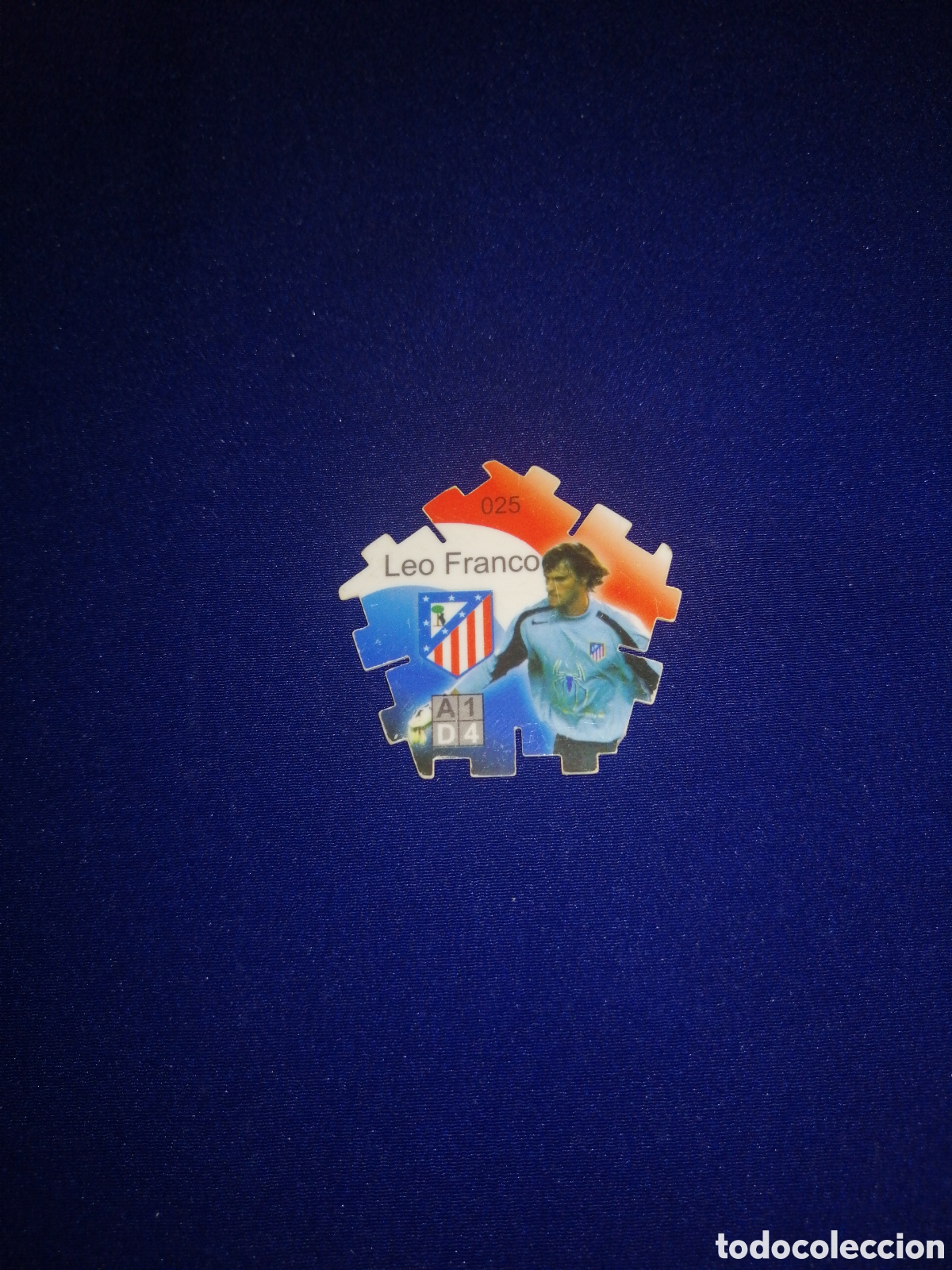 Cromos de f&uacute;tbol: TRICKS GREFUSA LIGA 2004-2005 CLUB ATL&Eacute;TICO DE MADRID - LEO FRANCO 025