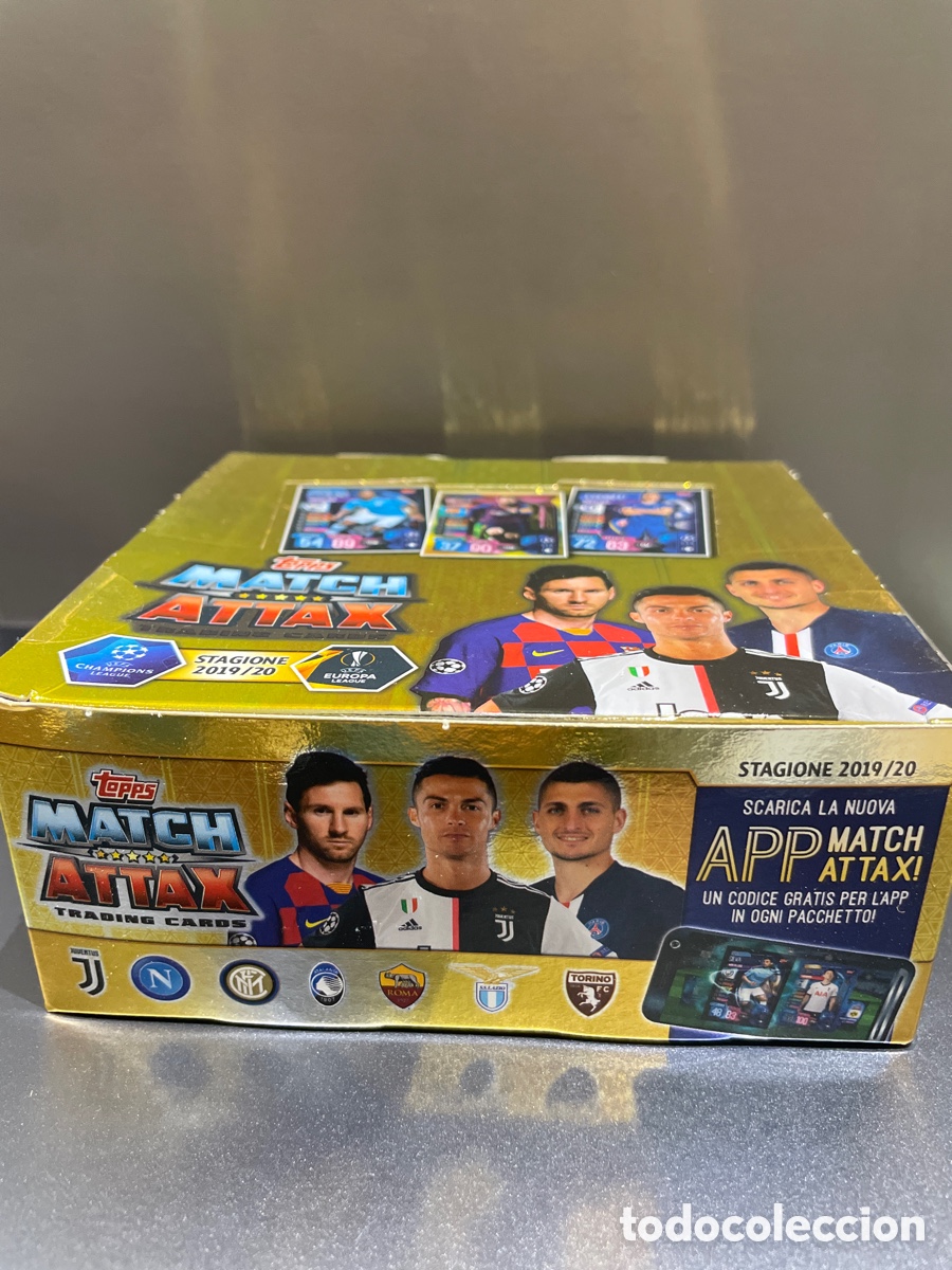 Figurine di Calcio: Caja Topps Match Attax UCL 2019-20 2019 2020 Messi