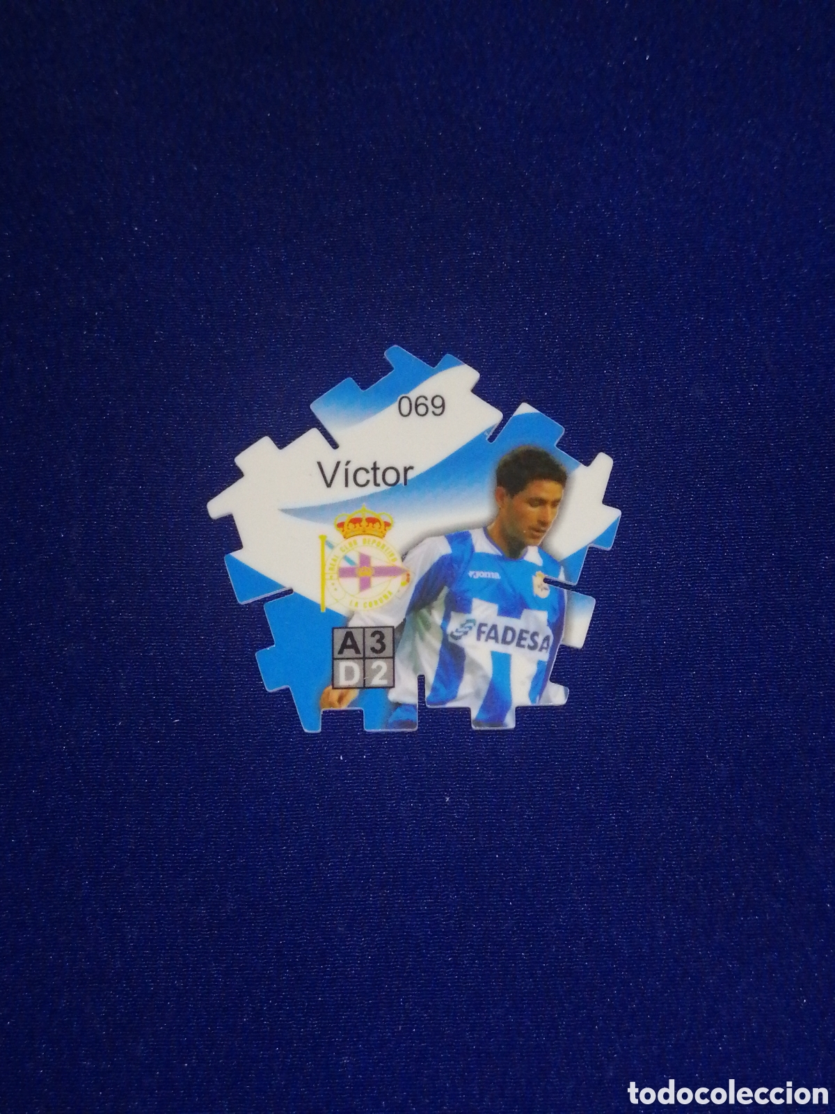 Figurine di Calcio: TRICKS GREFUSA LIGA 2004-2005 AL CLUB DEPORTIVO DE LA CORU&Ntilde;A - VICTOR 069