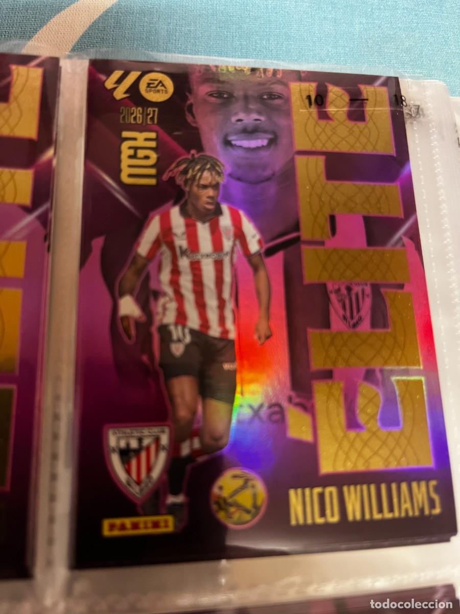 Figurine di Calcio: MEGACRACKS MGK 2026 2027 26 27 PANINI N&ordm; 12 NICO WILLIAMS ATHLETIC BILBAO ELITE