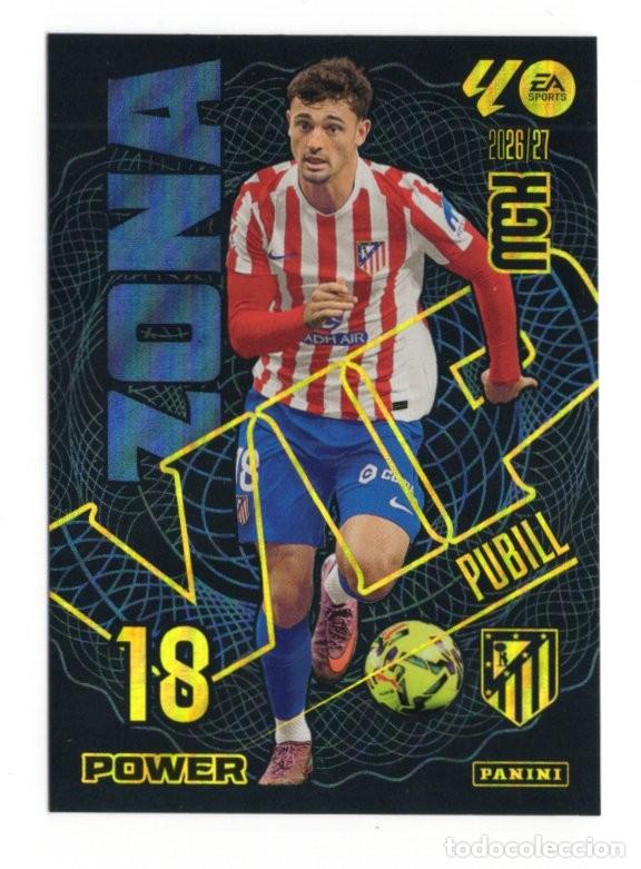 Figurine di Calcio: 404P PUBILL ZONA VIP POWER ATLETICO DE MADRID MEGACRACKS 26 27