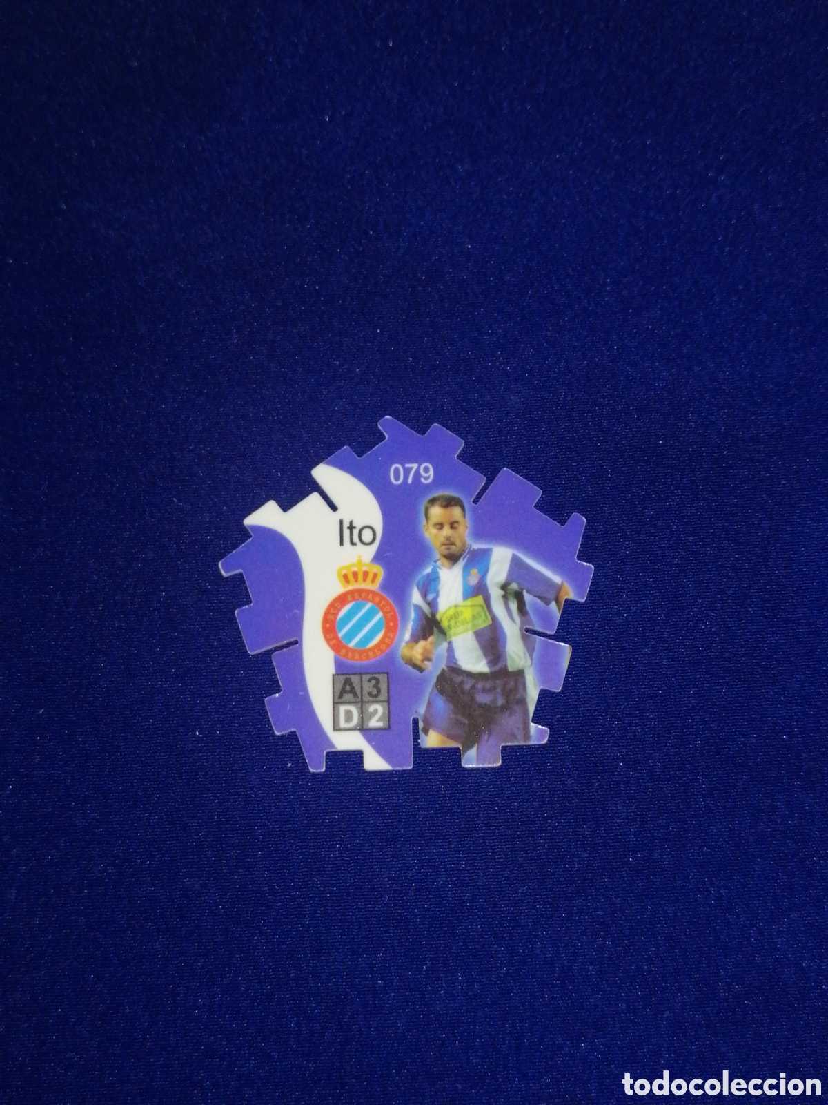 Figurine di Calcio: TRICKS GREFUSA LIGA 2004-2005 REAL CLUB DEPORTIVO ESPA&Ntilde;OL - ITO 079